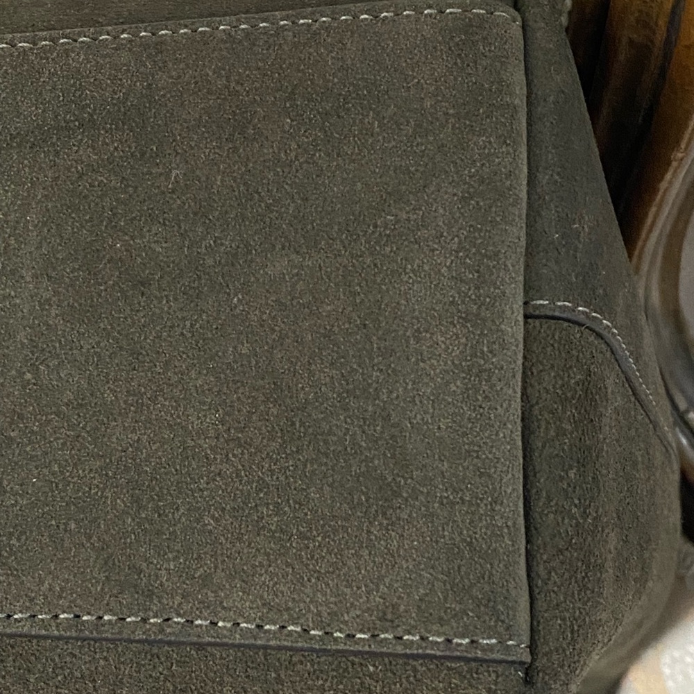 Coach Brooklyn 39 Olive Green Suede - Picture 6 of 13